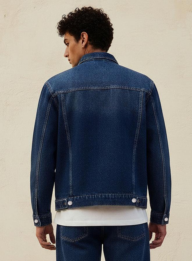 Lee Cooper Men Flap Pocket Trucker Jacket - Image 4