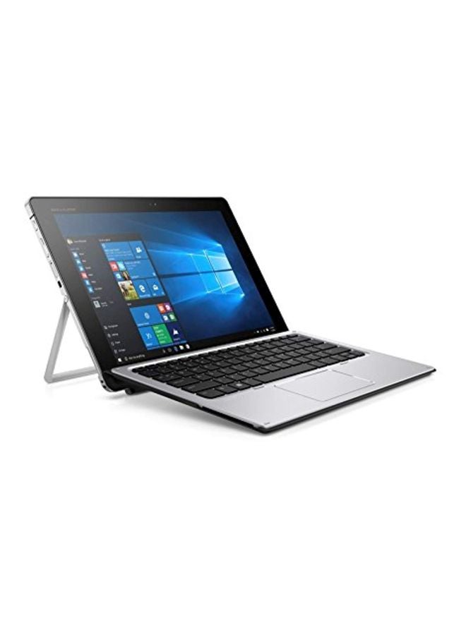 HP لاب توب إيليت X2 1012 قابل للطي 2 في 1 بشاشة 12 بوصة ومعالج كور M3 وذاكرة رام سعة 4 جيجابايت ومحرك أقراص SSD سعة 128 جيجابايت وبطاقة رسومات مدمجة أسود/ فضي - Image 2