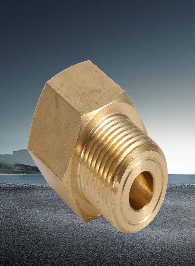 Milltrip Adapter CO2, CO2 Cylinder W21.8 CGA320 Adapter Converter for Aquarium Fish (Convert CGA320 to W21.8) - Image 3