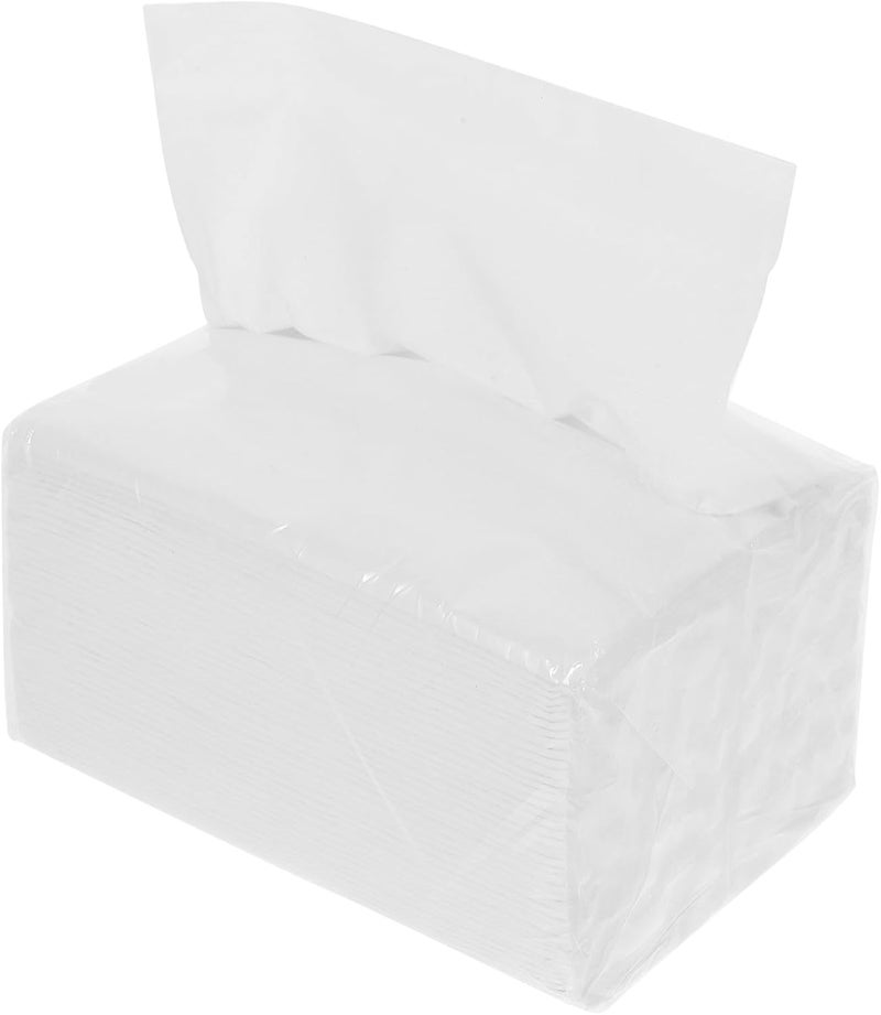 6 Packs White Disposable Paper Napkins Bulk for Household and Bathroom Use, Soft Dinner Napkins for Parties and Daily Table Use - Image 1