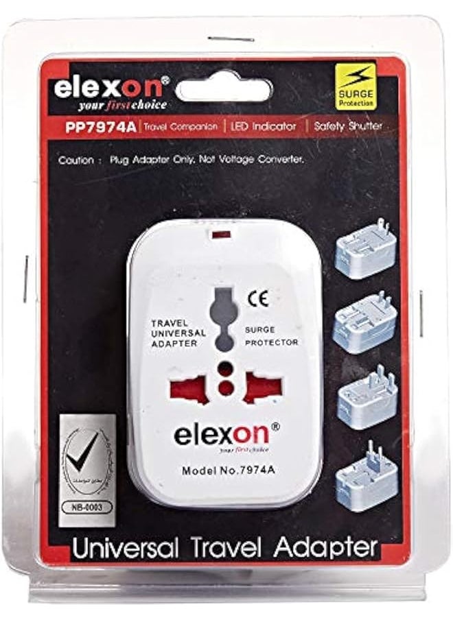 elexon Elexon Travel Plug Adapter  - Image 1