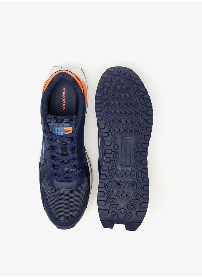 kangaROOS Men's Textured Lace-Up Sneakers