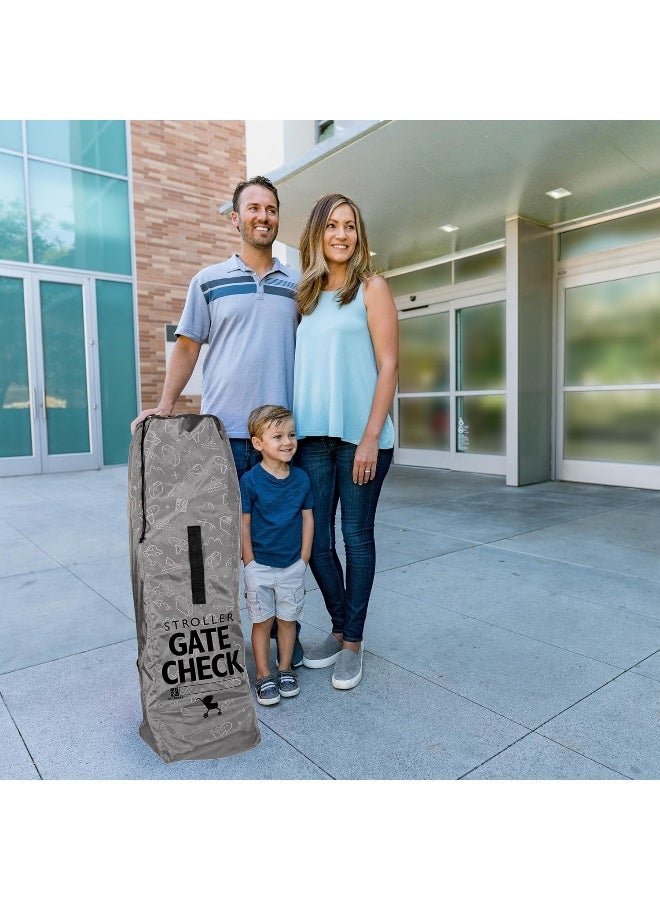 J.L. Childress Deluxe Gate Check Bag for Umbrella Strollers - Premium Heavy-Duty Durable Air Travel Bag, Adjustable Shoulder Strap - Fits Compact, Umbrella-Style Strollers - Image 2