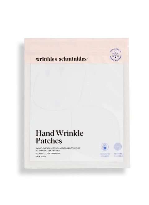 Hand Wrinkle Patches Reusable Silicone Wrinkle Pads For Dehydrated Weathered & Sunexposed Hands Reduce Hand Wrinkles Ideal For Overnight Use (2 Pack)