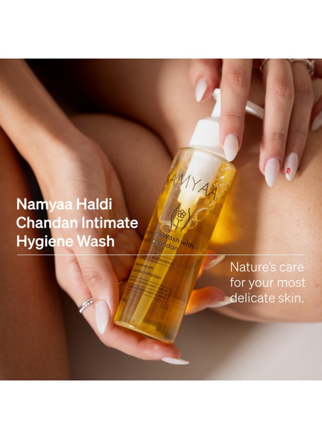 Namyaa Intimate Hair Removal Combo 120gm & Haldi Chandan Hygiene Wash 100ml (set of 3)|For Women Intimate Area| - Image 2