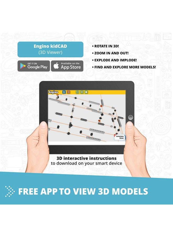 Engino Stem Toys, Buildings & Bridges, Construction Toys For Kids 9+, Educational Toys, Gifts For Boys & Girls (9 Model Options), Stem Kit For Learning - Image 5