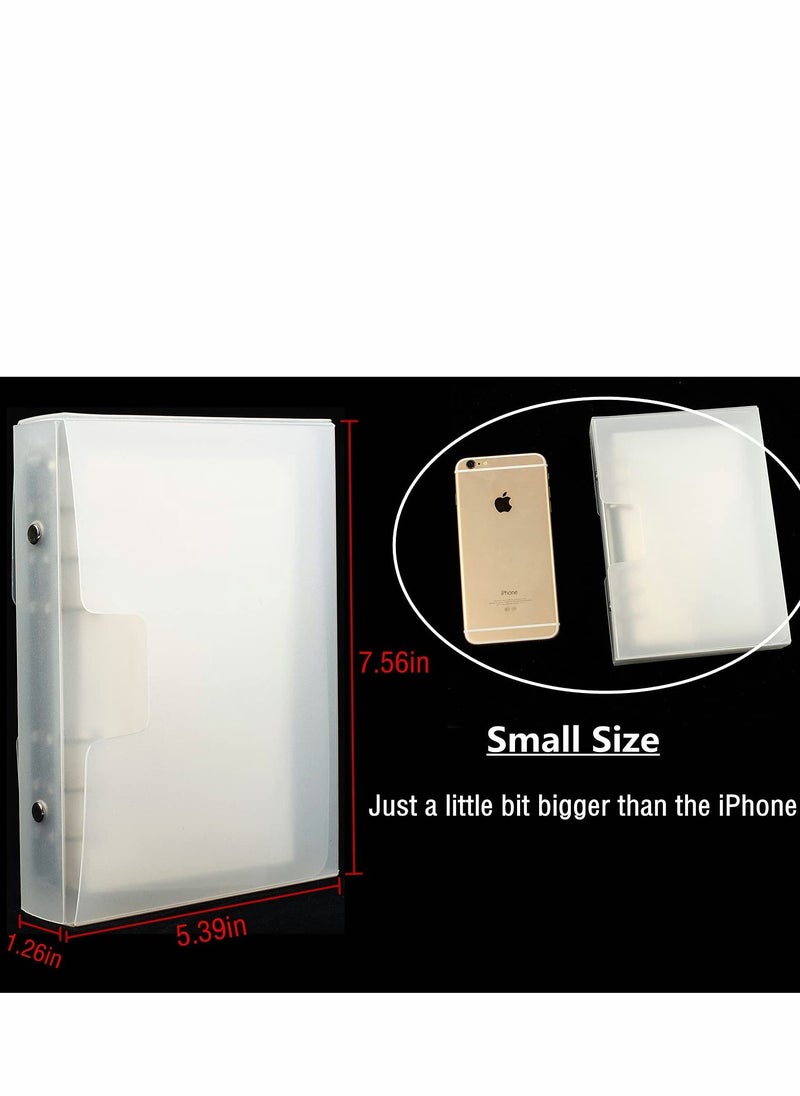 Excefore - Dollar Bill Holder for Collectors Paper Money Currency Sleeves Collection Album, Cash Holders Book Banknote Collection, Clear - Image 1