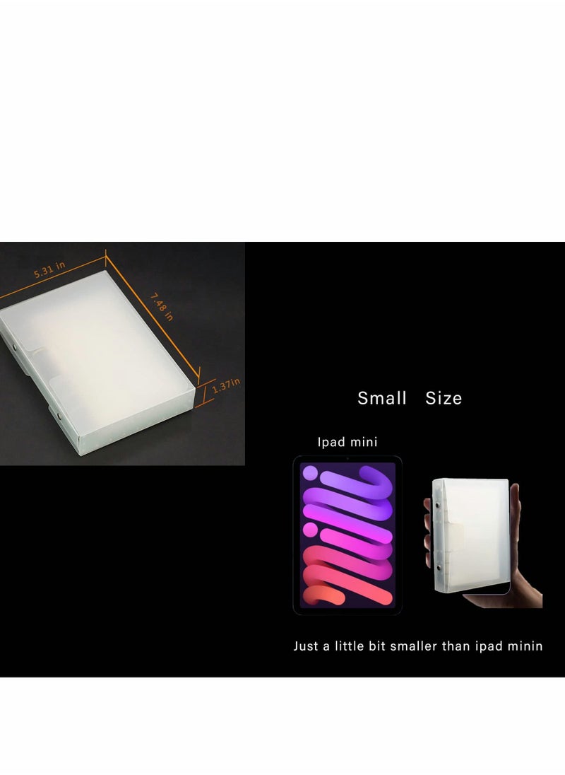 Excefore - Dollar Bill Holder for Collectors Paper Money Currency Sleeves Collection Album, Cash Holders Book Banknote Collection, Clear - Image 1
