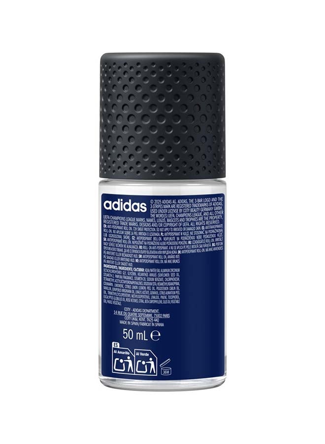 Adidas UEFA Champions League PRO PLAYER Edition - Anti-Perspirant Roll-On 50ml - Image 2