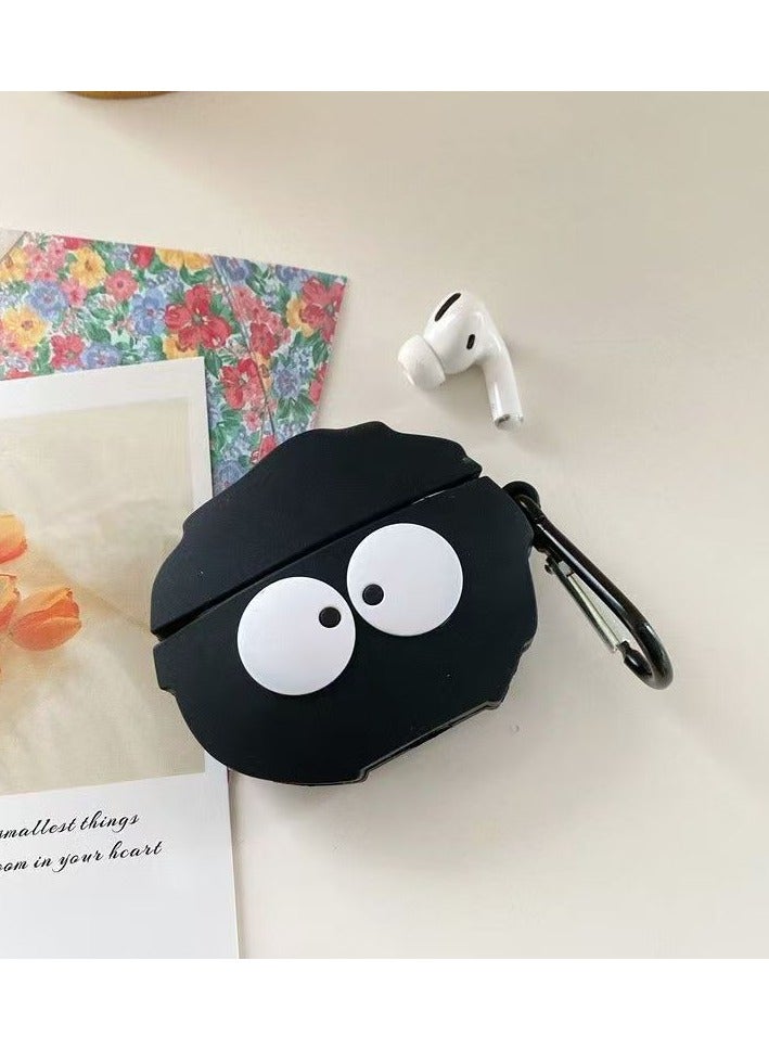 For Bluetooth Headset Air Pods Pro 2 Generation Protective Case - Fairydust Spirited Away Protective Case - Silicone Drop Resistant Waterproof Case  - Image 2
