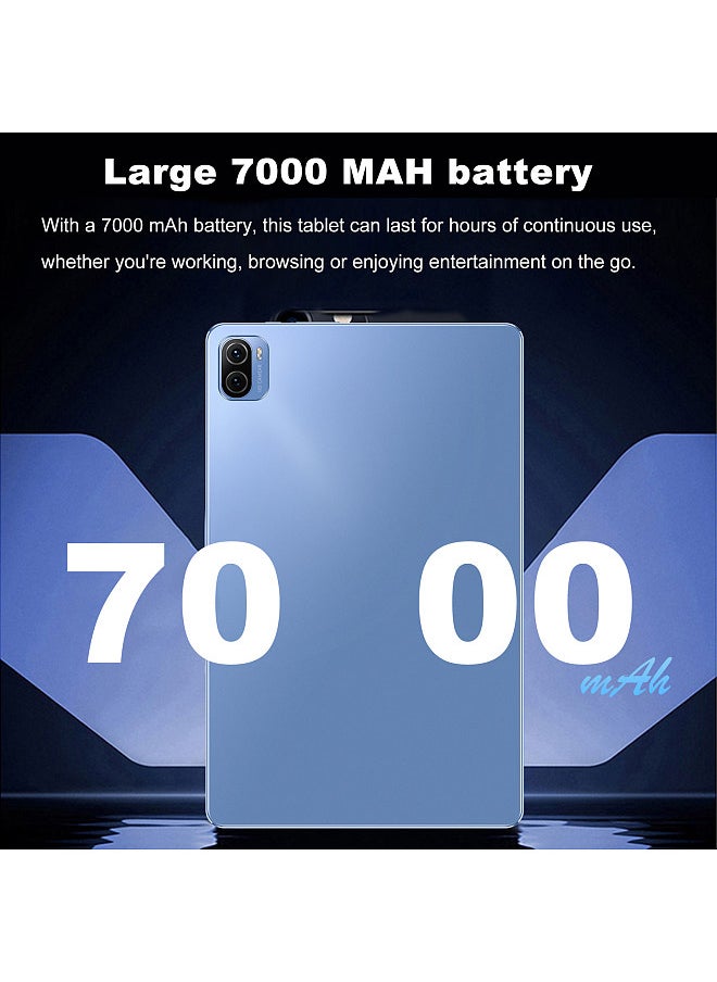 Generic - Tablet 8GB+256GB 10.1 inch Screen 5G Calling 10-Core MTK6797 Processor 128GB Expandable Memory Large Storage Capacity High-Definition Large Screen BT5.0 7000mAh Battery Long Standby Time - Image 1
