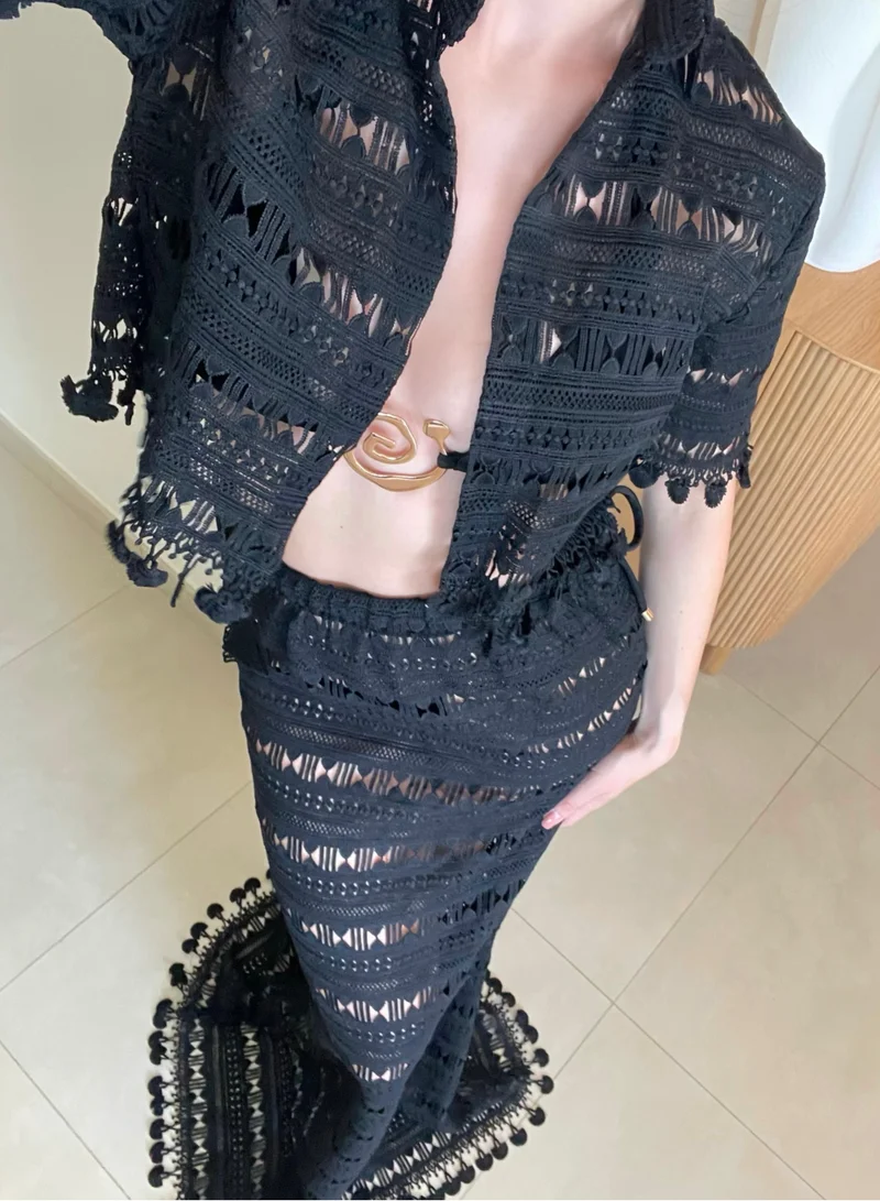 ايتي  بيتي كينيس Mykonos co-ord black