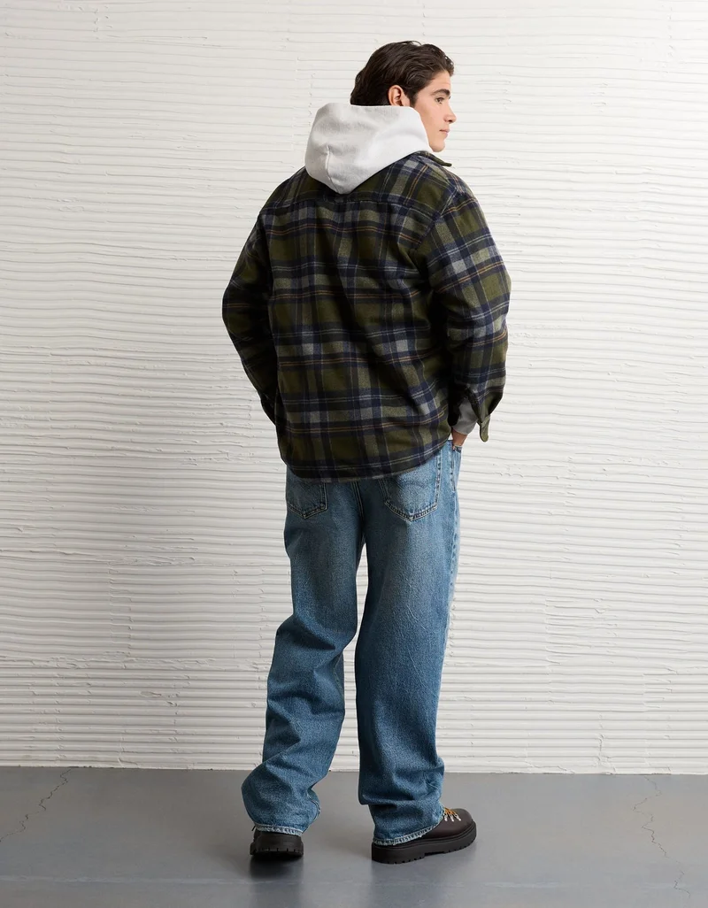 American Eagle AE Oversized Heavyweight Flannel