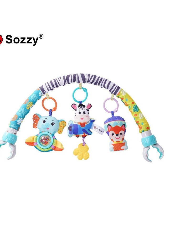 Sozzy Baby Music Bell Pendant - Baby Cart Wind Chime Soothing Toy - Bedhead Bell Car Pendant - Image 1