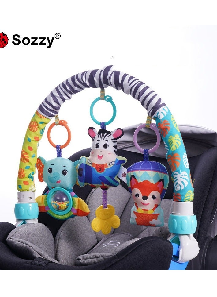 Sozzy Baby Music Bell Pendant - Baby Cart Wind Chime Soothing Toy - Bedhead Bell Car Pendant - Image 3