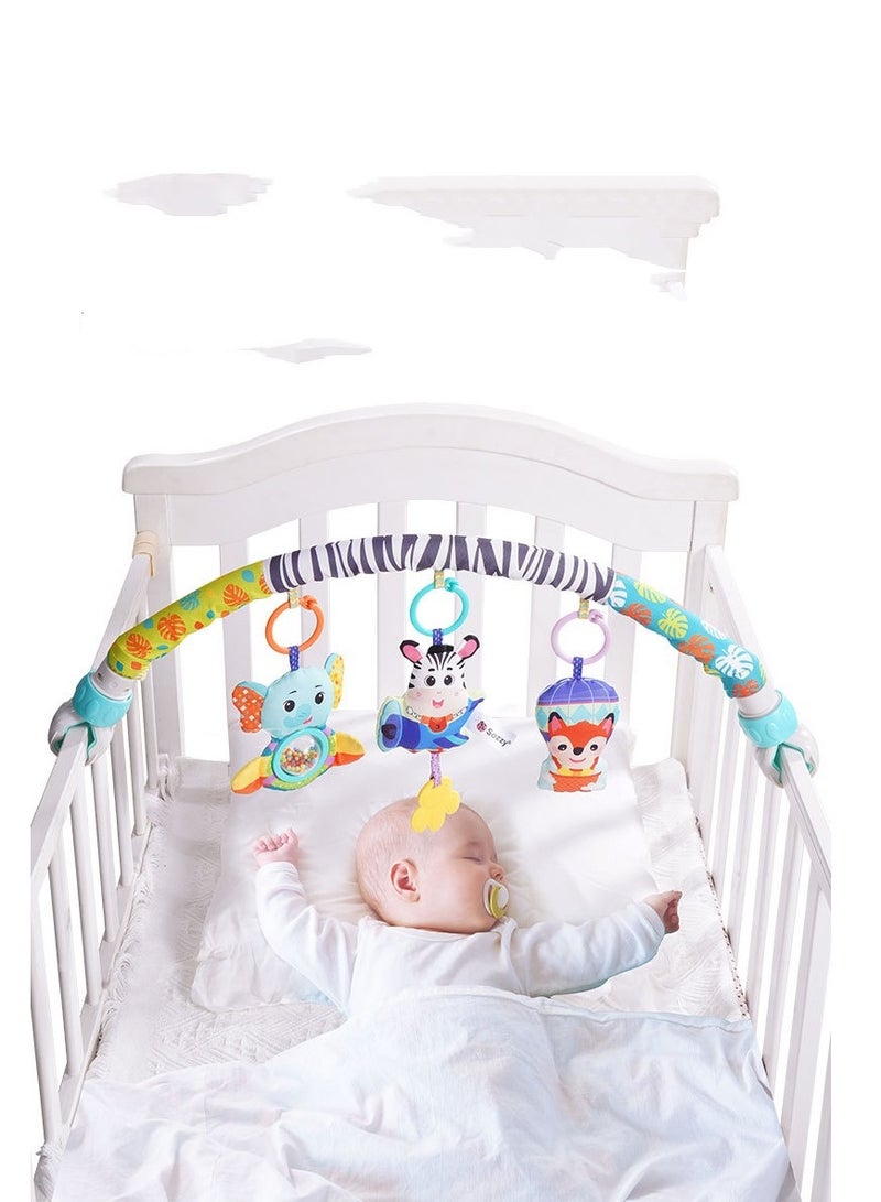 Sozzy Baby Music Bell Pendant - Baby Cart Wind Chime Soothing Toy - Bedhead Bell Car Pendant - Image 4