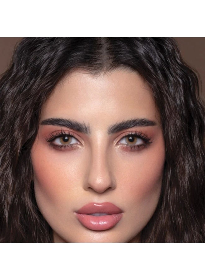 Dahab contact lenses, color (smoky) #42, for daily use - Image 1