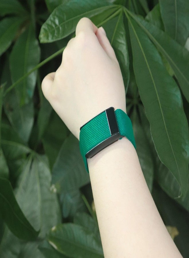 Comfortable Wrist/Bicep Band Replacement For WHOOP 4.0, Super knit Crafted with precision Heart Rate Monitor Replacement Strap (DarkGreen, 25cm) - Image 4