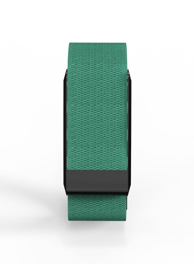 Comfortable Wrist/Bicep Band Replacement For WHOOP 4.0, Super knit Crafted with precision Heart Rate Monitor Replacement Strap (DarkGreen, 25cm) - Image 1