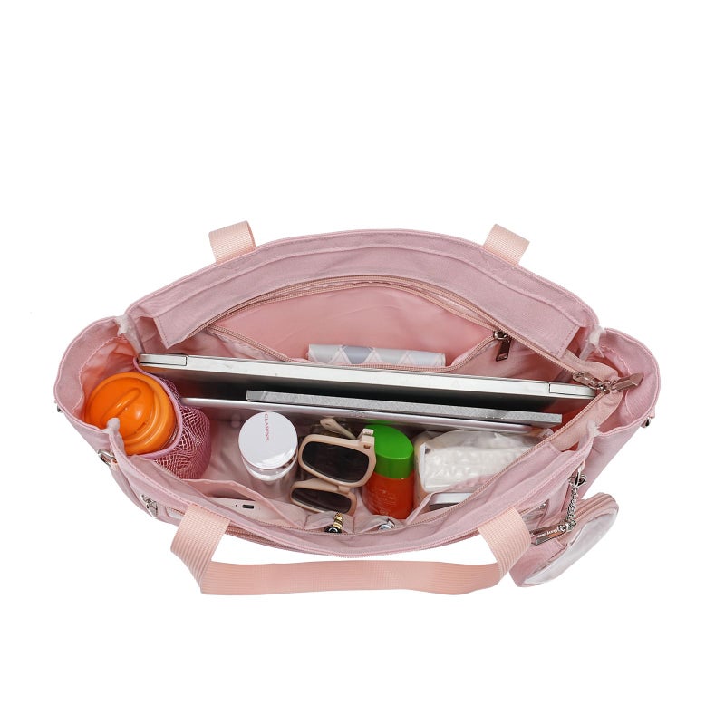 CHERRY SAUCE Tote bag Ita Bag Canvas Crossbody Shoulder Bag Backpack Kawaii Purses and Handbags with Pin Display - Image 5
