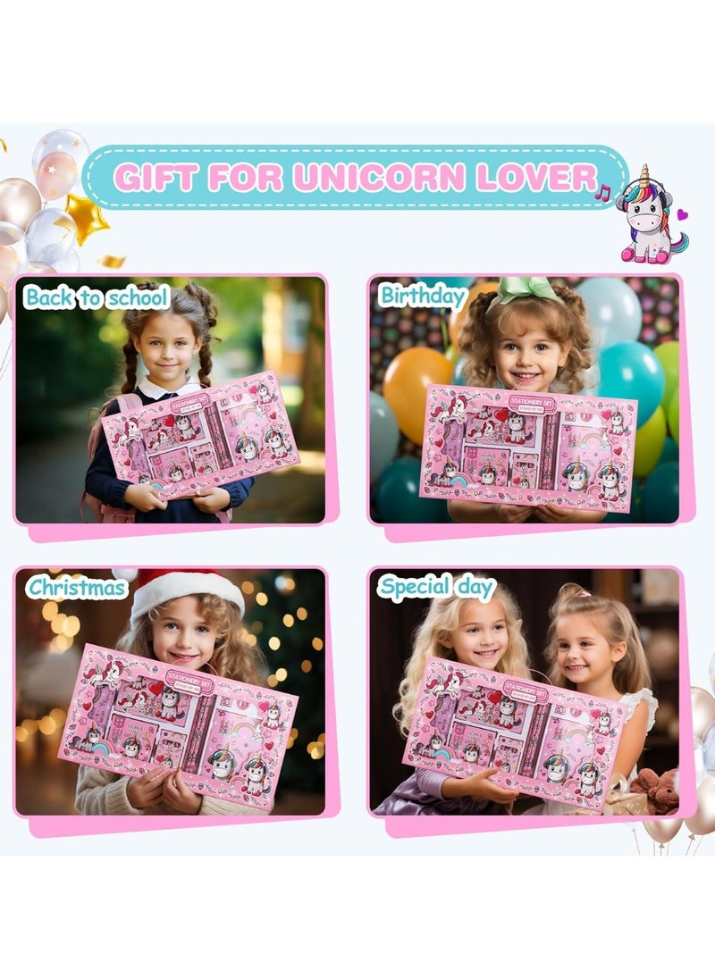 Huitich Unicorn Stationery Set for Kids  - Image 2