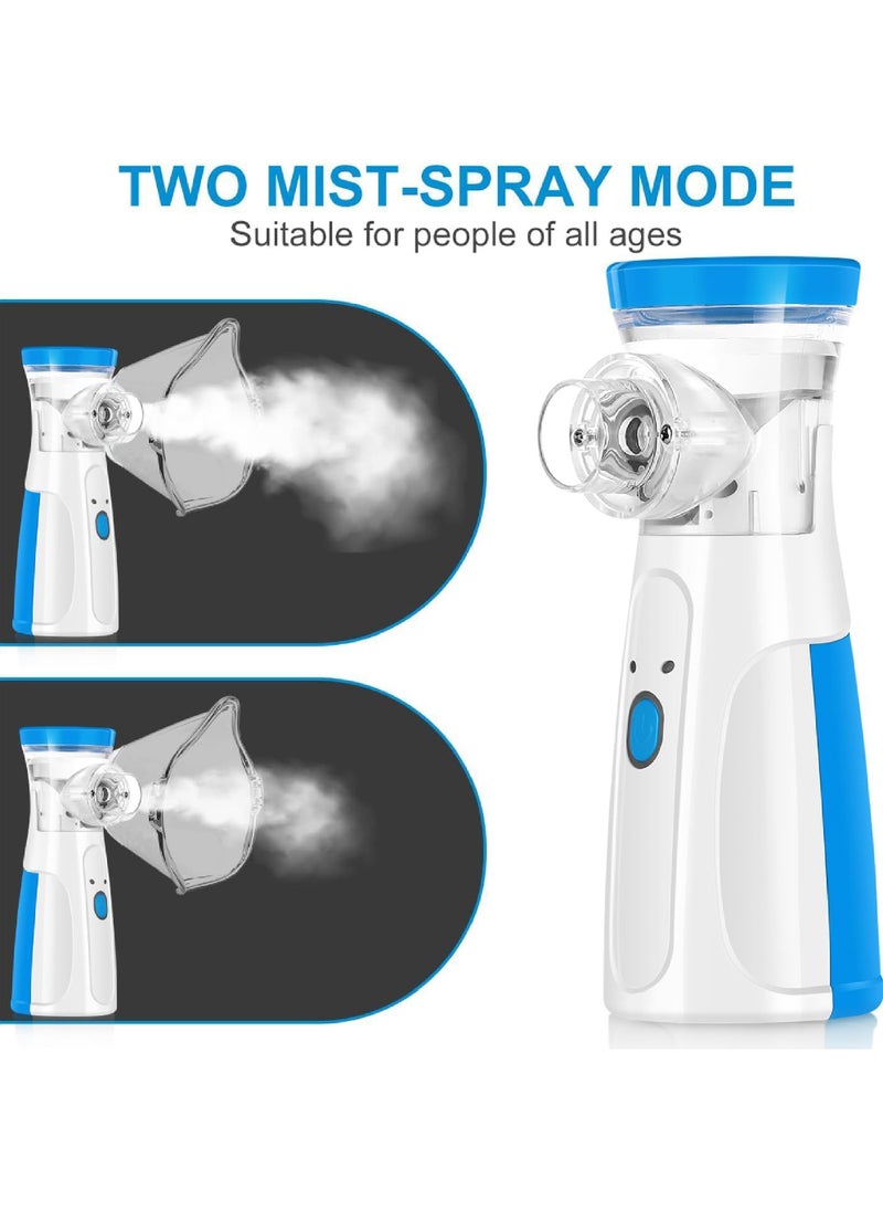 Rock Pow - Portable Nebulizer Mini Vaporizers Handheld Atomizers for Adults and Children Travel Nebulizer Steam Inhalator Low Power - Image 1