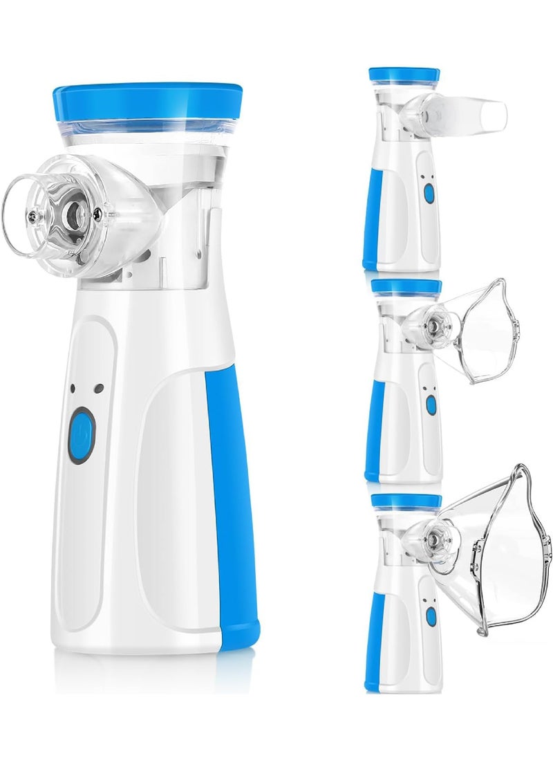 Rock Pow - Portable Nebulizer Mini Vaporizers Handheld Atomizers for Adults and Children Travel Nebulizer Steam Inhalator Low Power - Image 1