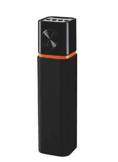 تراندز مكبر صوت لاسلكي محمول مزود بتحكم دوار من تراندز مع منفذ USB وبطاقة TF وبلوتوث وراديو FM. بطارية احتياطية بقوة 1200 مللي أمبير في الساعة لمتعة متواصلة  - Image 1