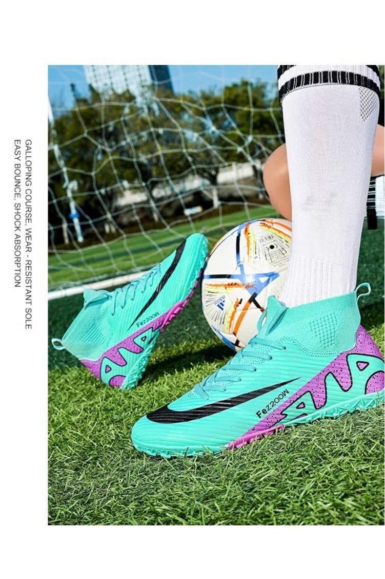 WHITE GAINS Men's soccer cleats for outdoor indoor professional youth boys soccer cleats unisex soccer cleats - Image 3