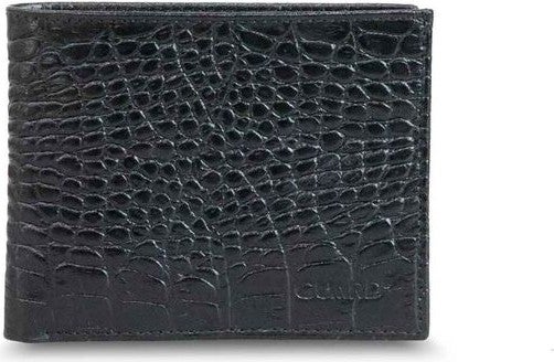 Bead Guard Croco Black Classic Leather Men's Wallet  - Image 1