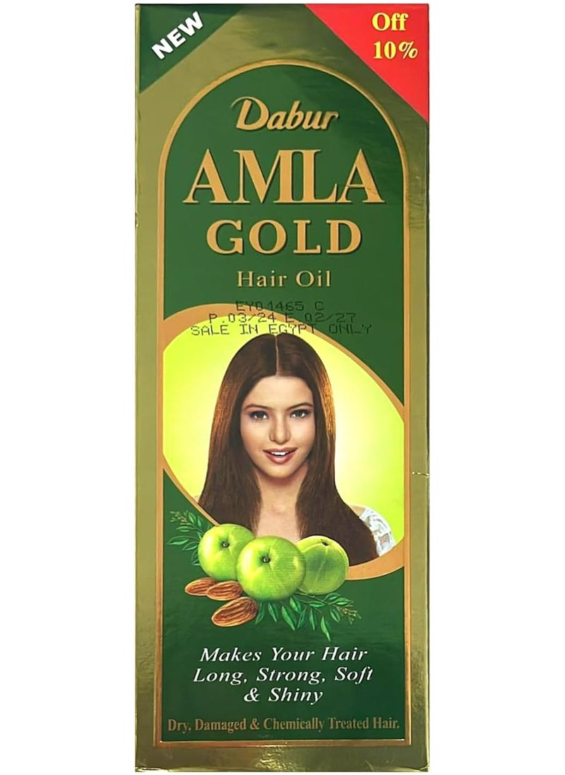 Dabur Dabur Amla Hair Oil - Gold  - 180 Ml  - Image 1