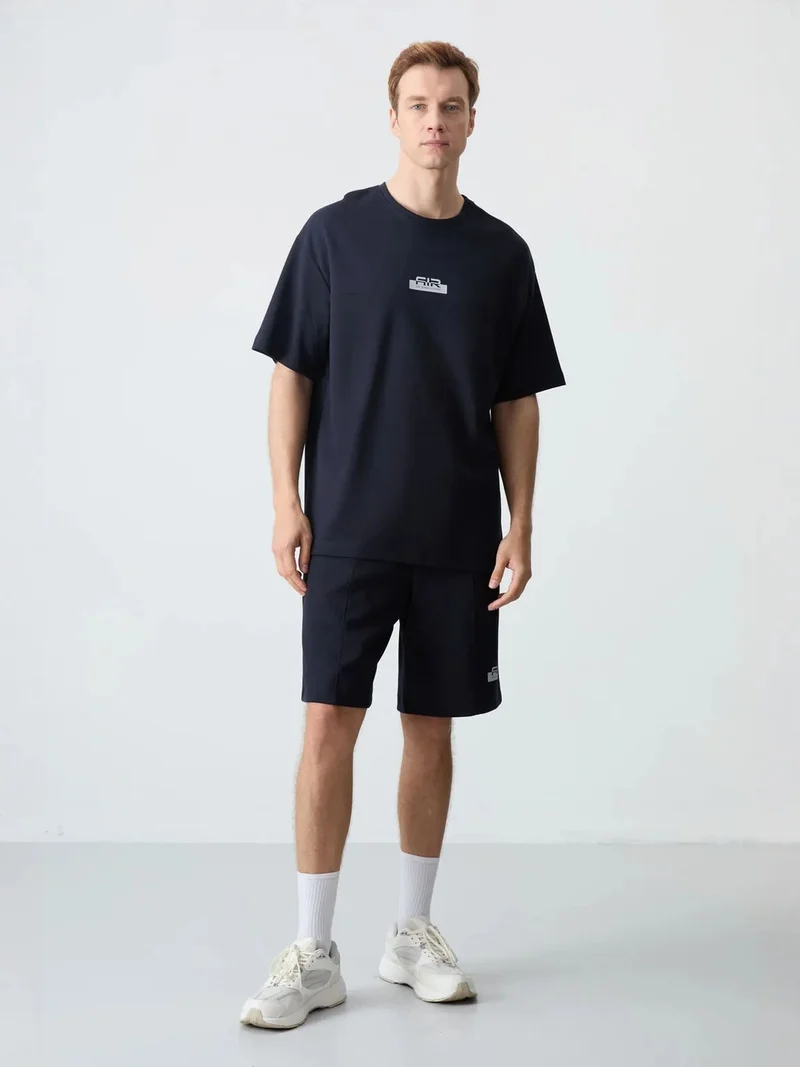 TOMMYLIFE TOMMY Men's Oversized T-Shirt And Shorts Set
