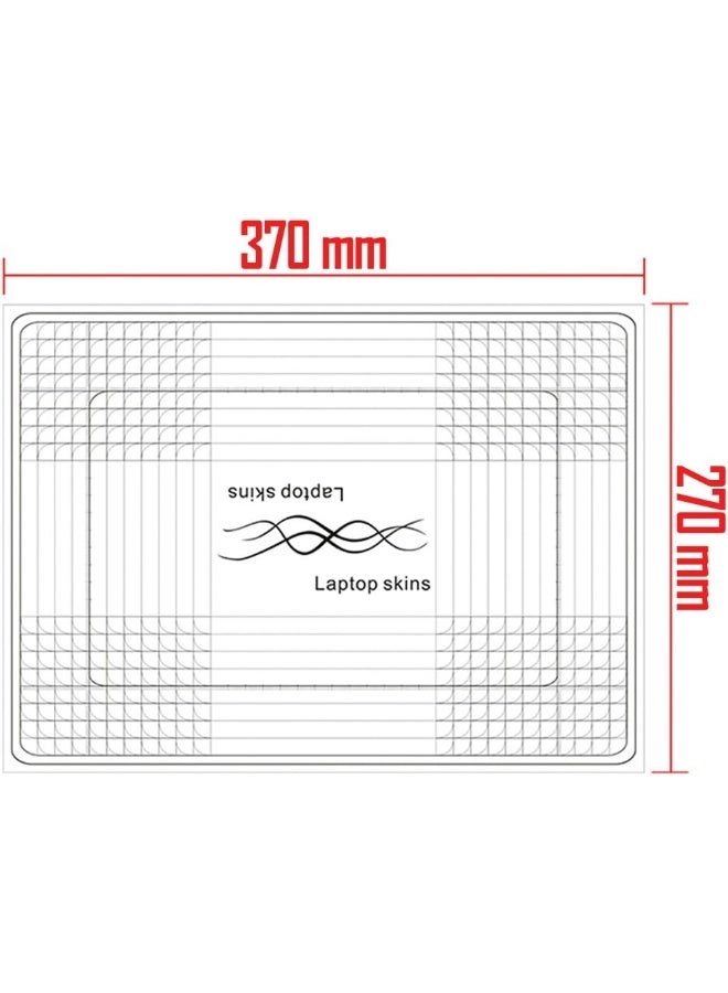 LSS Laptop 15 15.6 Skin Cover with Colorful Blue Monster Pattern for HP Dell Lenovo Apple Asus Acer Compaq - Fits 13.3" 14" 15.6" 16" (2 Wrist Pads Free) - Image 3
