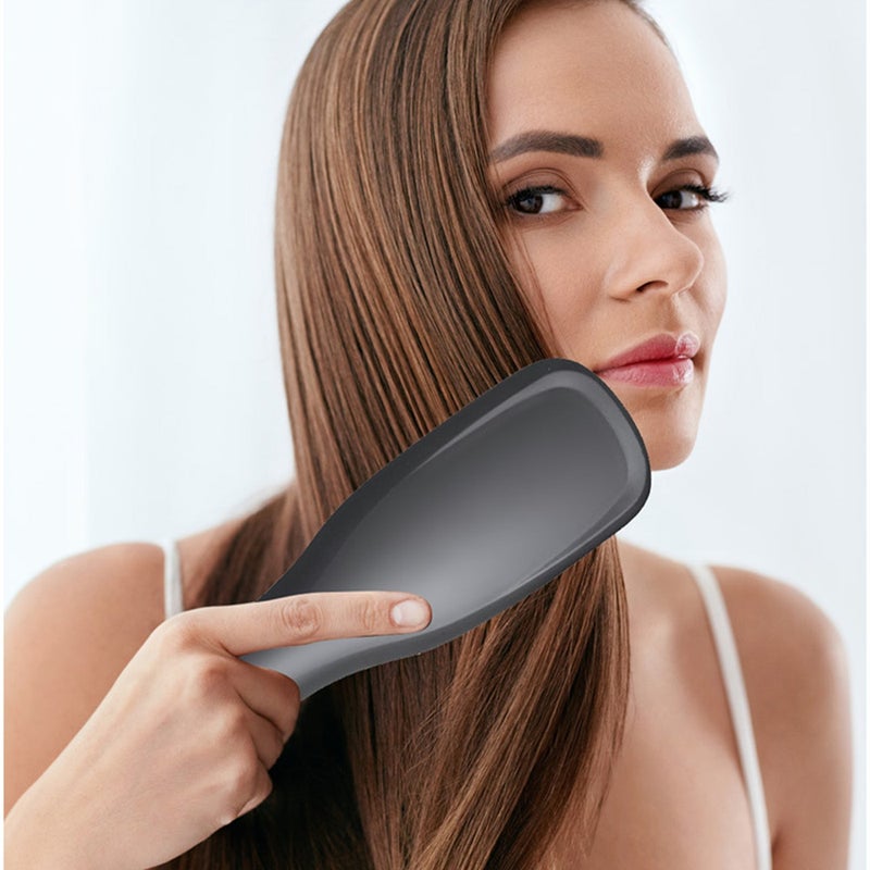 ETG Multifunctional Hot Air Hair Styler 2 in 1 Straightener Curler Brush - 30s Fast Heating PTC Technology 3 Temperature Settings Ionic Anti Frizz Anti Scald for All Hair Types Home Salon Styling Tool​ - Image 4