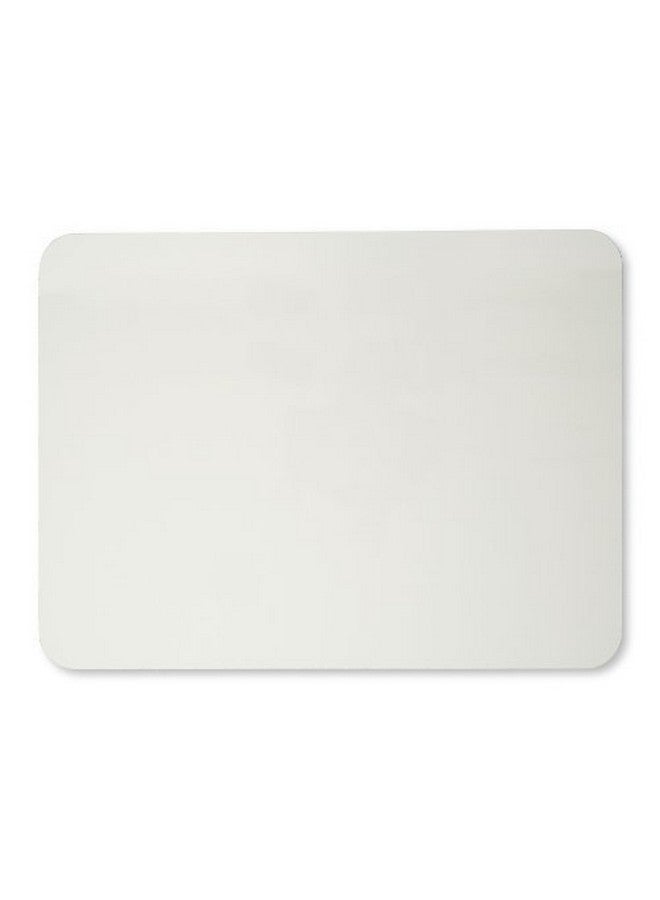 Charles Leonard Dry Erase Board Classroom Pack - Mini Lapboard School Supplies - Set of 12 One-Sided Plain Dry Erasable White Boards, 9x12 Inches (35100)