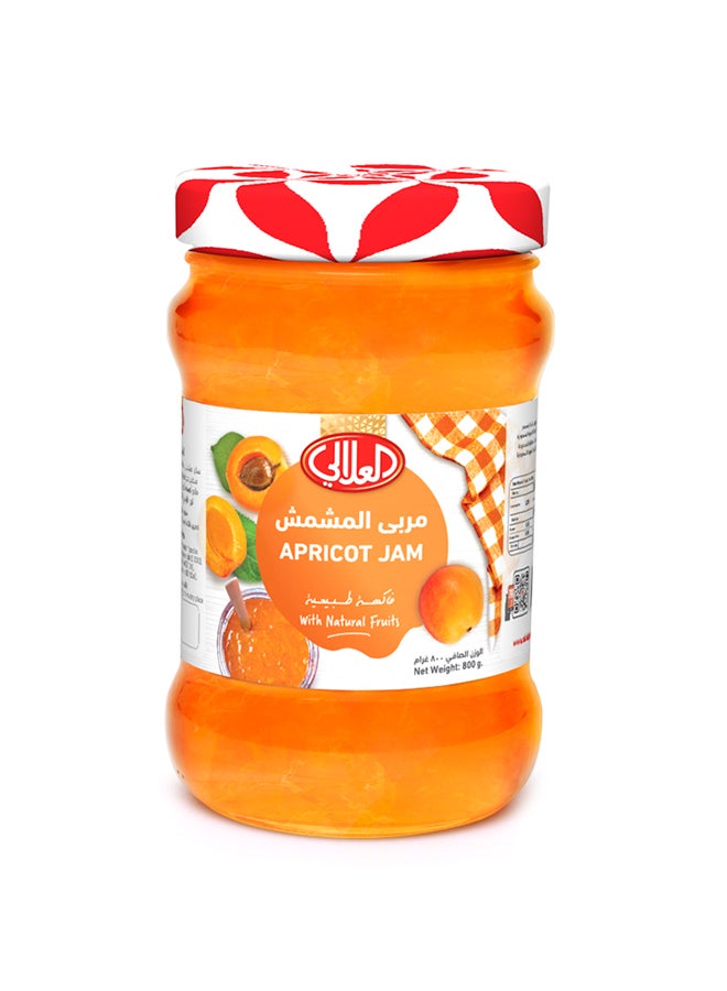 Al Alali Alali Jam - Apricot - 800Gm(X12)