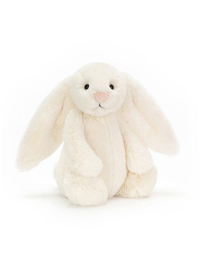 Jellycat Bashful Cream Bunny Stuffed Animal, Medium 12 Inches | Rabbit And Bunny Plush Toy | Classic Children'S Gift  - Image 1