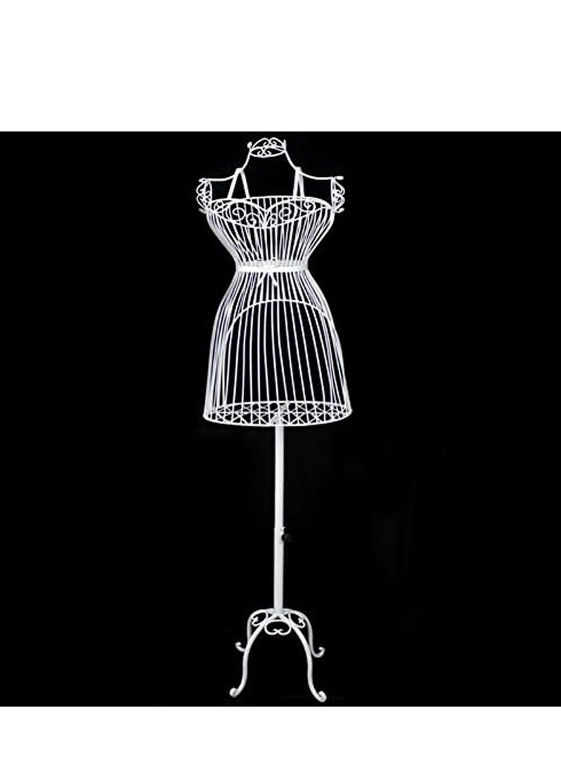 Generic FFD Female Tailor's Dummy Mannequin with Metal Wire Frame - Torso Body for Dress, Jewelry, and Sewing Display  - Image 1