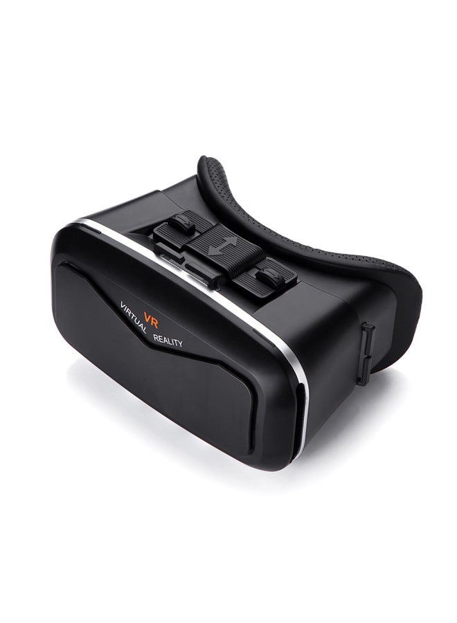 Bumblebee VR Blu-ray Mobile Phone 3D Virtual Reality Glasses Head-mounted 3D Magic Mirror Experience VR Device Helmet-Color:Black  - Image 1