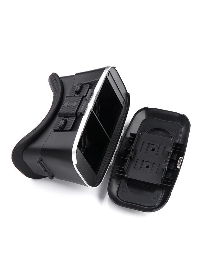 Bumblebee VR Blu-ray Mobile Phone 3D Virtual Reality Glasses Head-mounted 3D Magic Mirror Experience VR Device Helmet-Color:Black  - Image 5