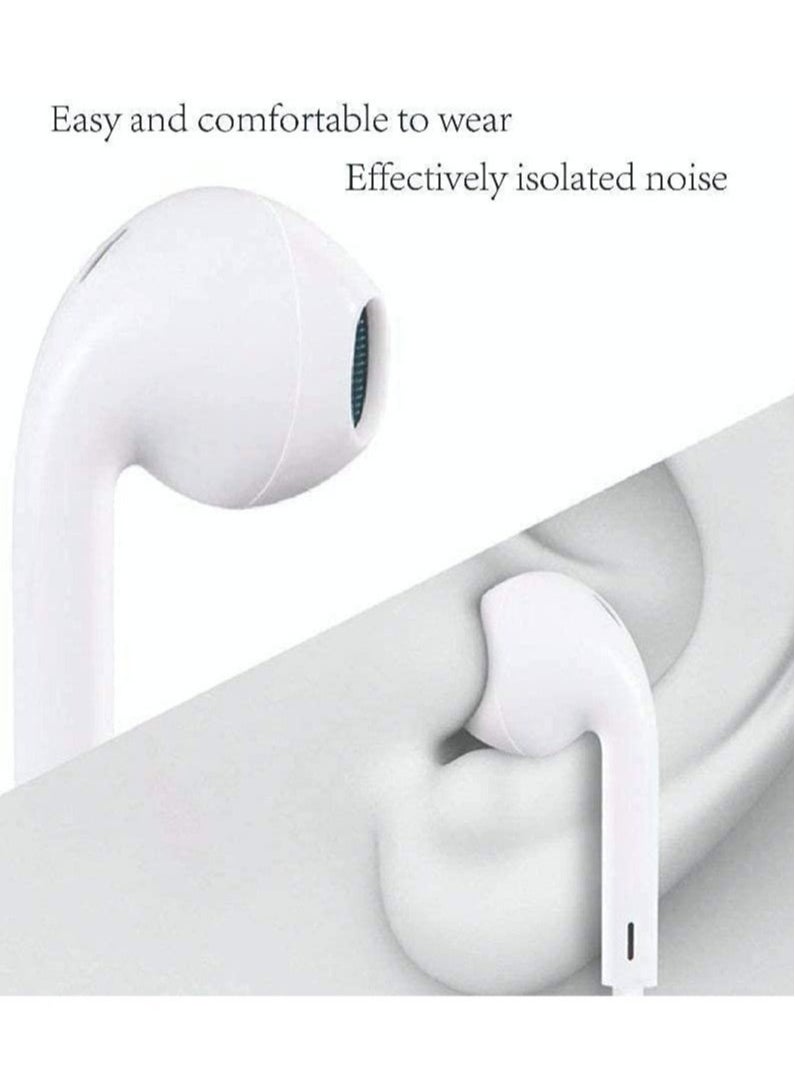 ELTRAZONE - Earphone With Lightning Connector, Wired Headset Panel Has Microphone And Volume Control Keys, Clear And Noise Isolation , Compatible With iPhone 14 - Image 1