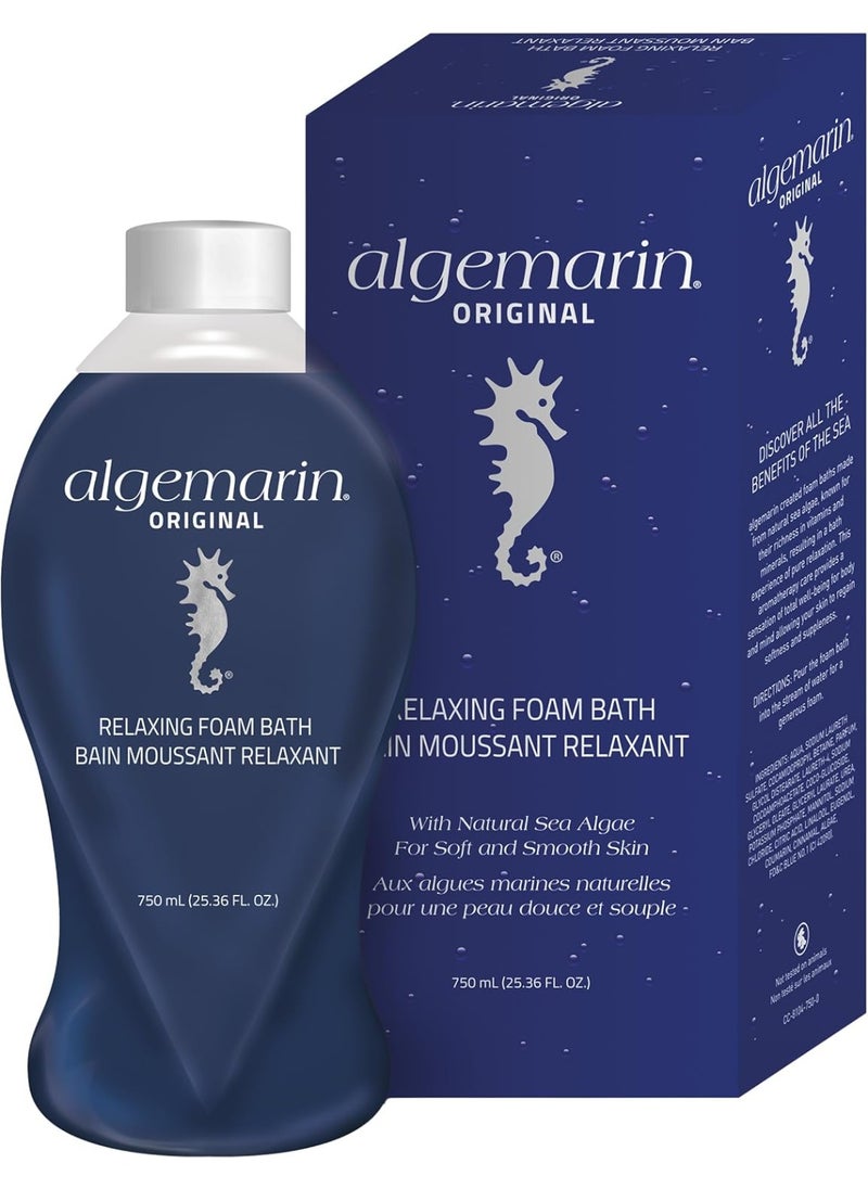 Algemarin Original Scent Foam Bath – European Sea Aromatherapy (1-Pack, 750 ml)  - Image 2