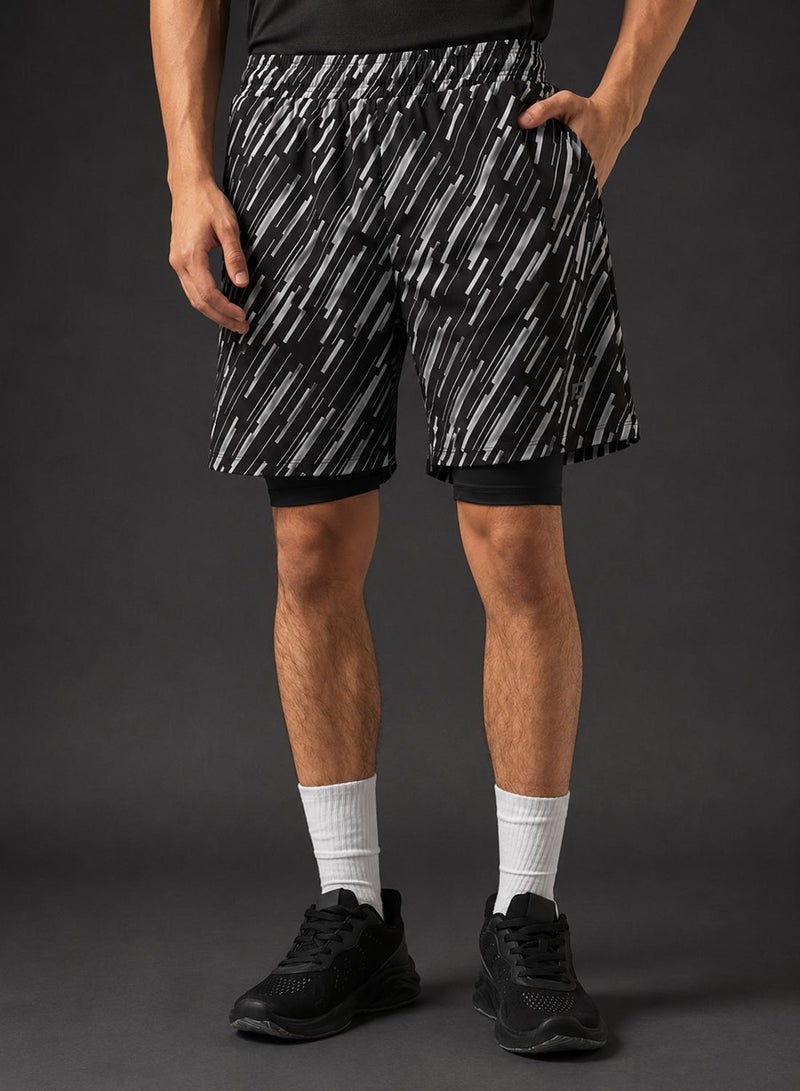 FRWD Sublimation digital print 2 in 1 shorts - Image 1