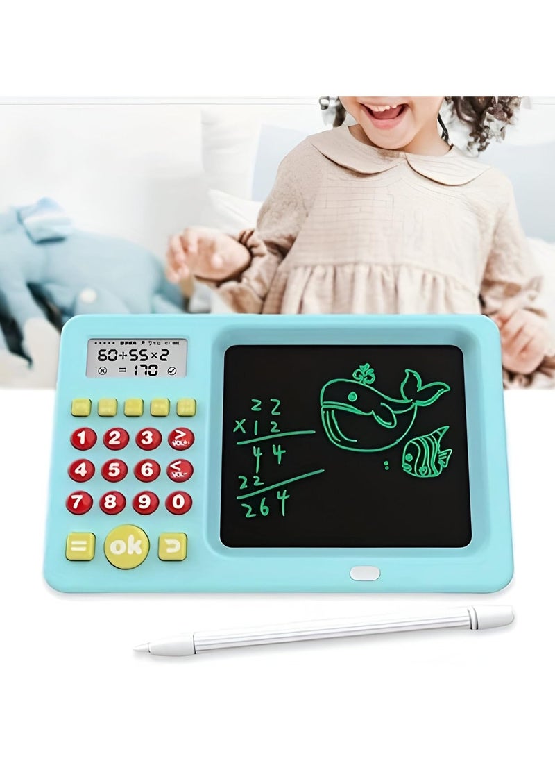 General - Kids LCD Writing Tablet |Educational Maths Tablet for 3-9 year olds |Learn Addition, Subtraction, Multiplication and Division |Doodle Board and Calculator Features - Image 1