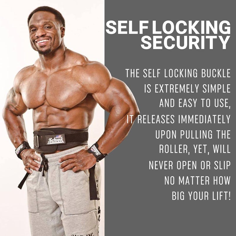 Schiek Sports 2006 Nylon 6-Inch Weight Lifting Belt - Durable Support Belt for Power Lifting - Image 4