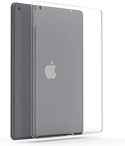 Asgens Case for New iPad 7th/8th/9th Generation 10.2" 2019/2020/2021, Shockproof Resistant Flexible Soft Transparent TPU Protective Shell Fit iPad 10.2-inch 7th/8th/9th Gen. 2019/2020/2021 - Image 1