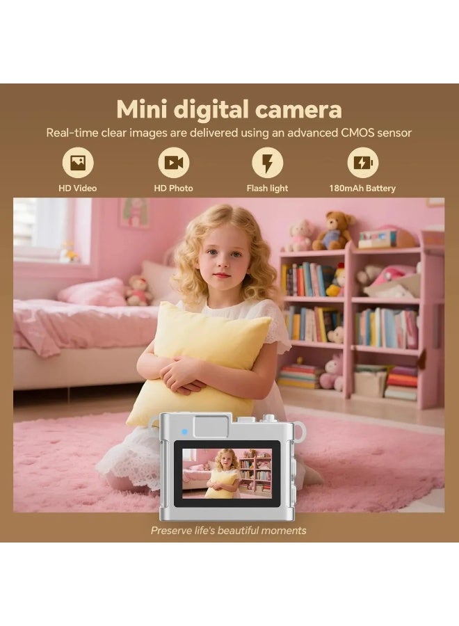 كاميرا Magecam رقمية صغيرة 720 بكسل بشاشة 0.96 بوصة، كاميرا فيديو محمولة بتصميم قديم - Image 2