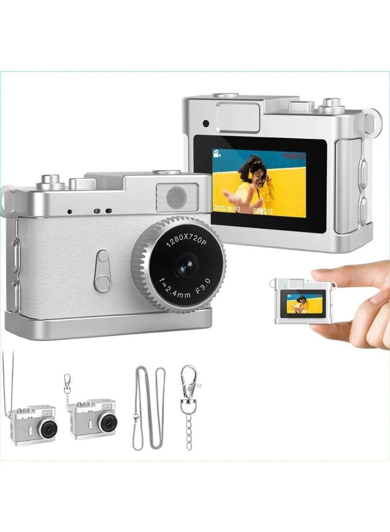 كاميرا Magecam رقمية صغيرة 720 بكسل بشاشة 0.96 بوصة، كاميرا فيديو محمولة بتصميم قديم - Image 1