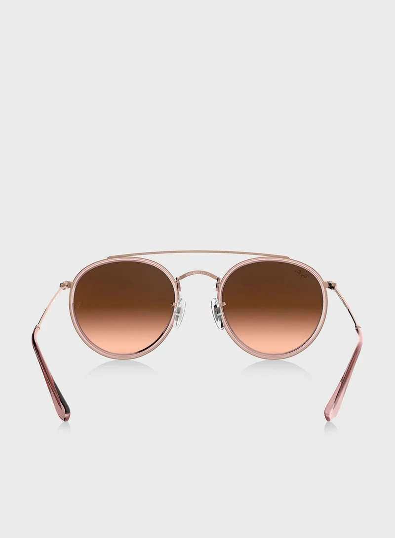 Ray-Ban 0RB3647N Double Bridge Sunglasses