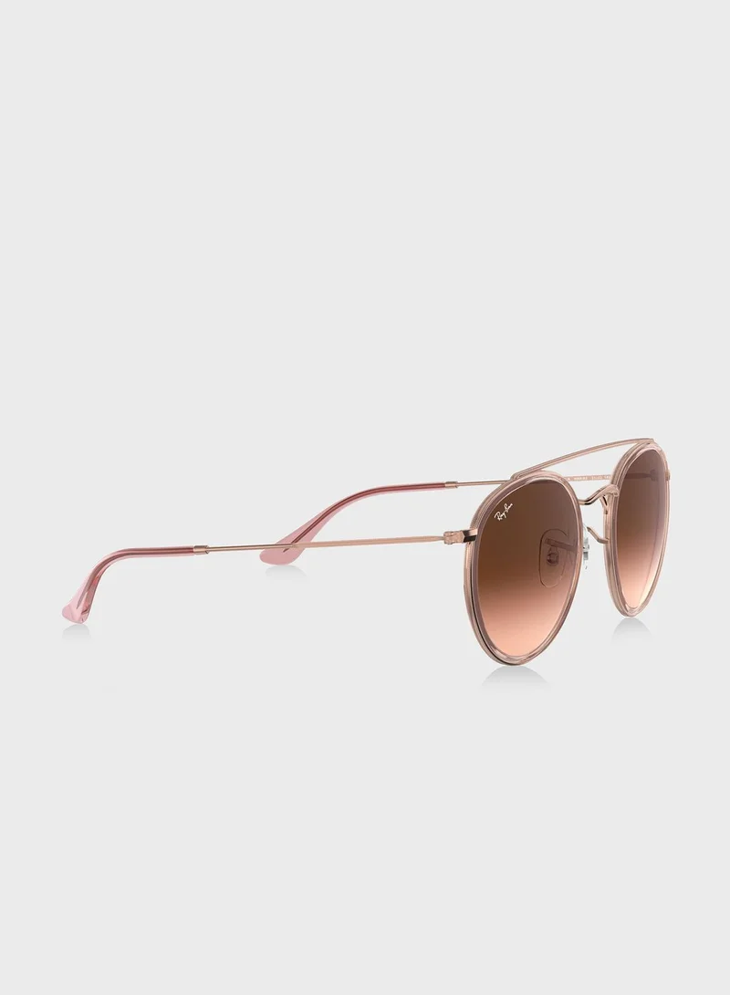 Ray-Ban 0RB3647N Double Bridge Sunglasses